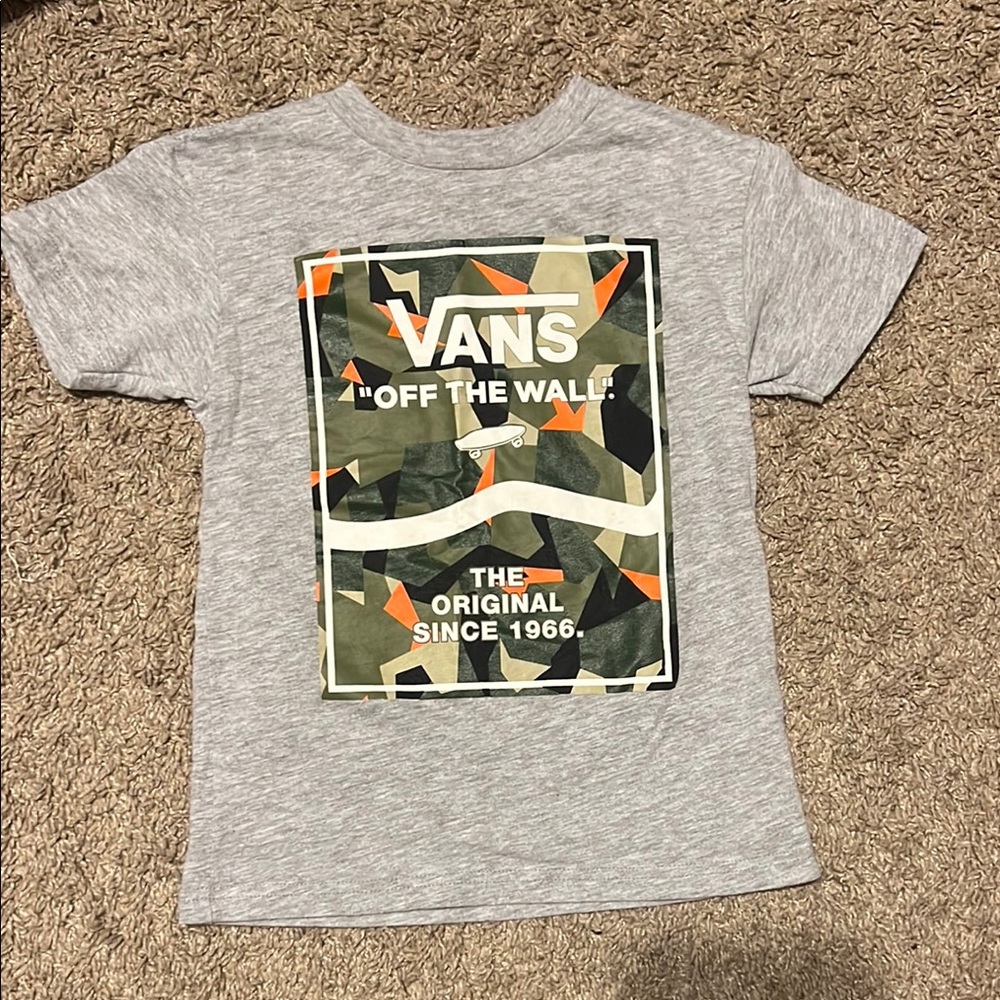 Vans Toddler Gray T-Shirt 3t